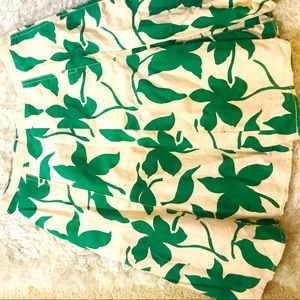 Banana Republic floral MIDI skirt